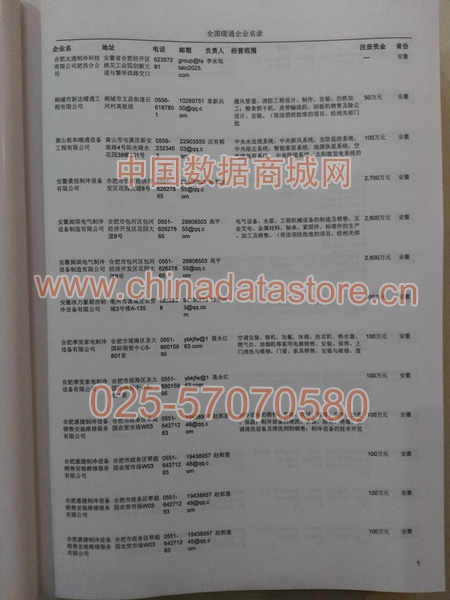 中國(guó)暖通企業(yè)黃頁(yè)可開展精準(zhǔn)營(yíng)銷，電話營(yíng)銷、郵件營(yíng)銷、傳真營(yíng)銷等等多管齊下，圓您銷售冠軍夢(mèng)
