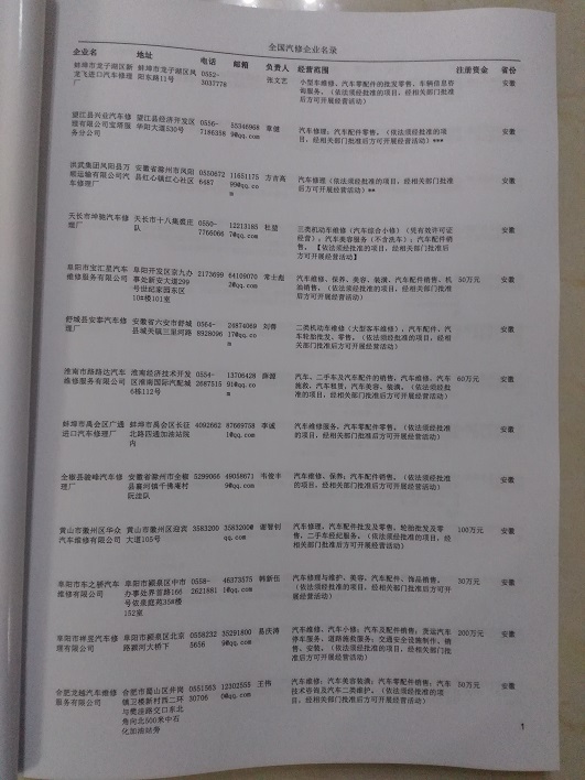 中國汽修企業(yè)黃頁可開展精準營銷，電話營銷、郵件營銷、傳真營銷等等多管齊下，圓您銷售冠軍夢